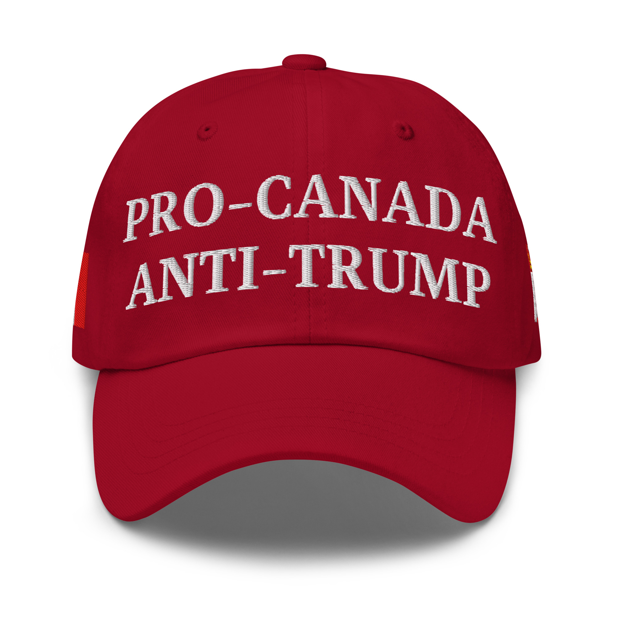 PRO-CANADA ANTI-TRUMP Hat | PRINCE EDWARD ISLAND & Canadian Flags - Image 5
