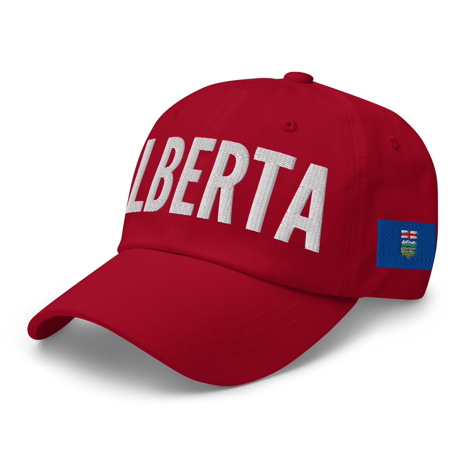 ALBERTA Embroidered Hat | Alberta Flag & Canadian Flag - Image 6
