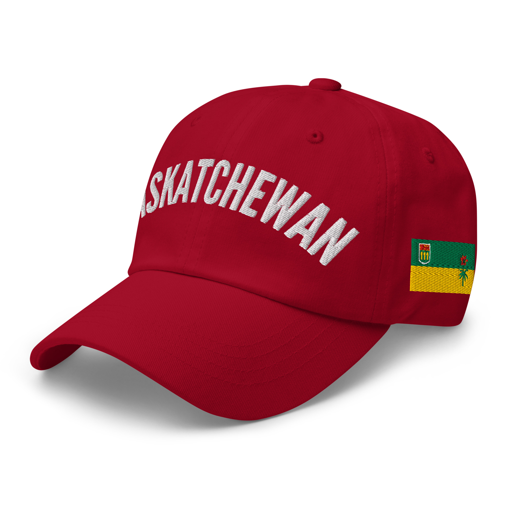 SASKATCHEWAN Embroidered Hat | Saskatchewan Flag & Canadian Flag - Image 6