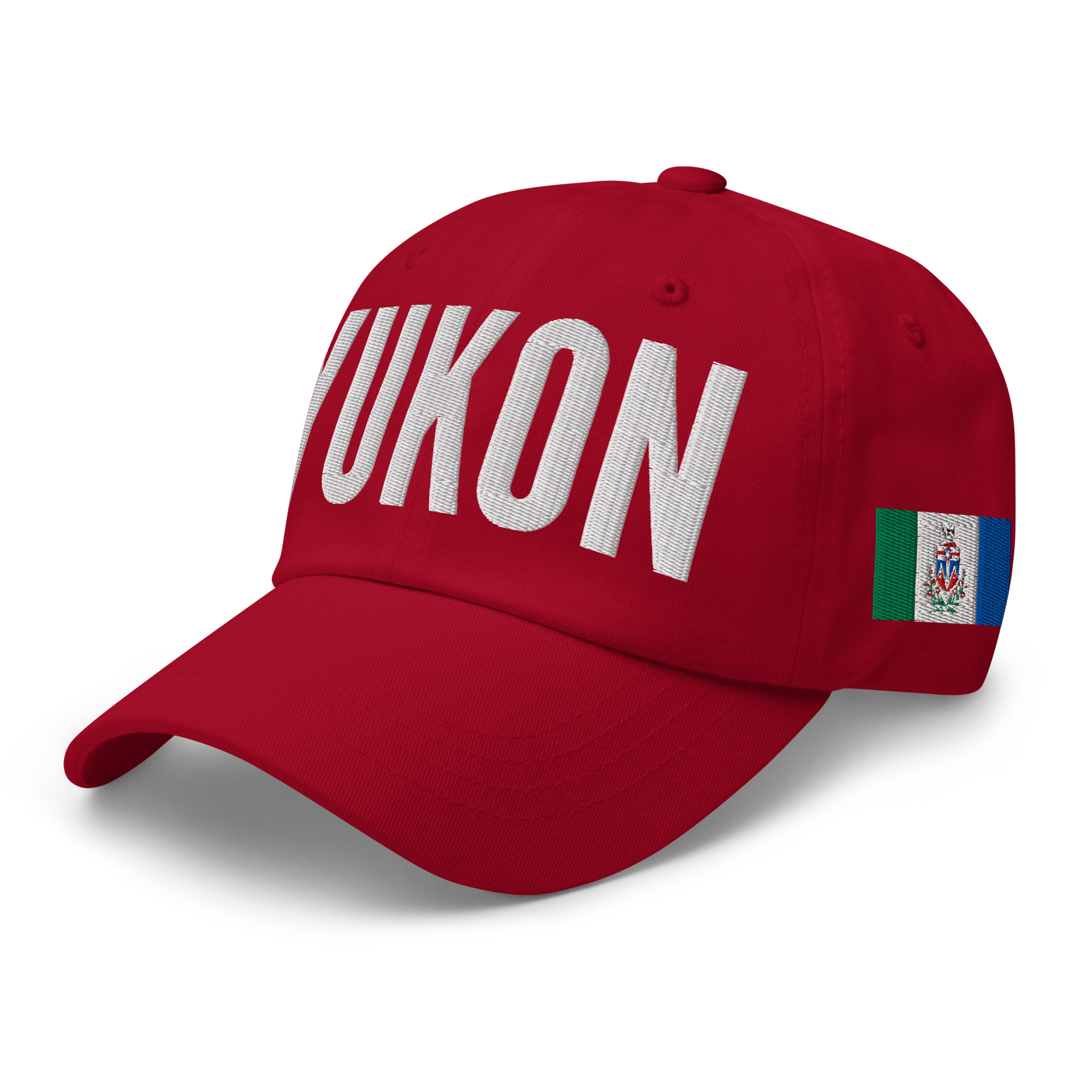 YUKON Embroidered Hat | Yukon Flag & Canadian Flag - Image 5