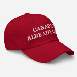 Alternative view of CANADA IS ALREADY GREAT Hat