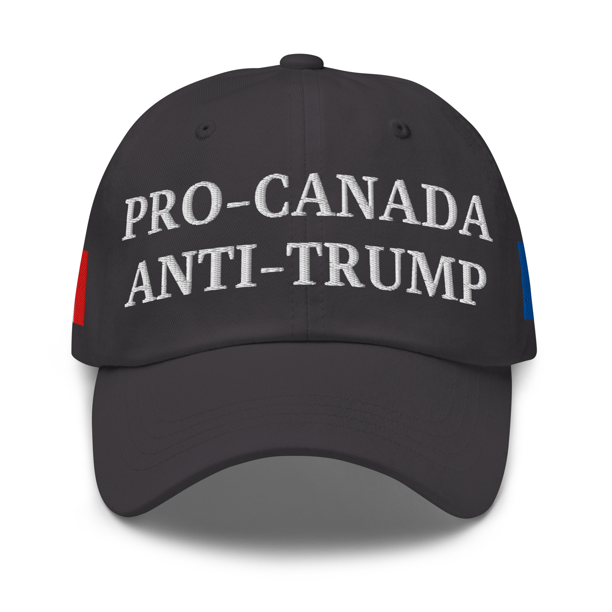 PRO-CANADA ANTI-TRUMP Hat | ALBERTA & Canadian Flags - Image 8