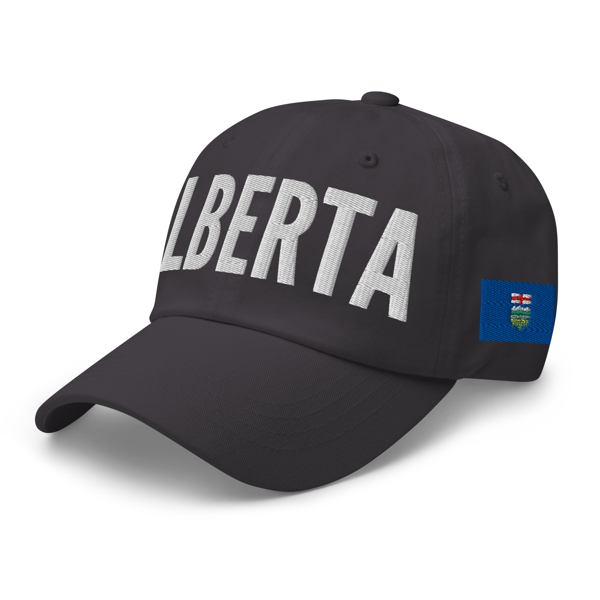 ALBERTA Embroidered Hat | Alberta Flag & Canadian Flag - Image 8
