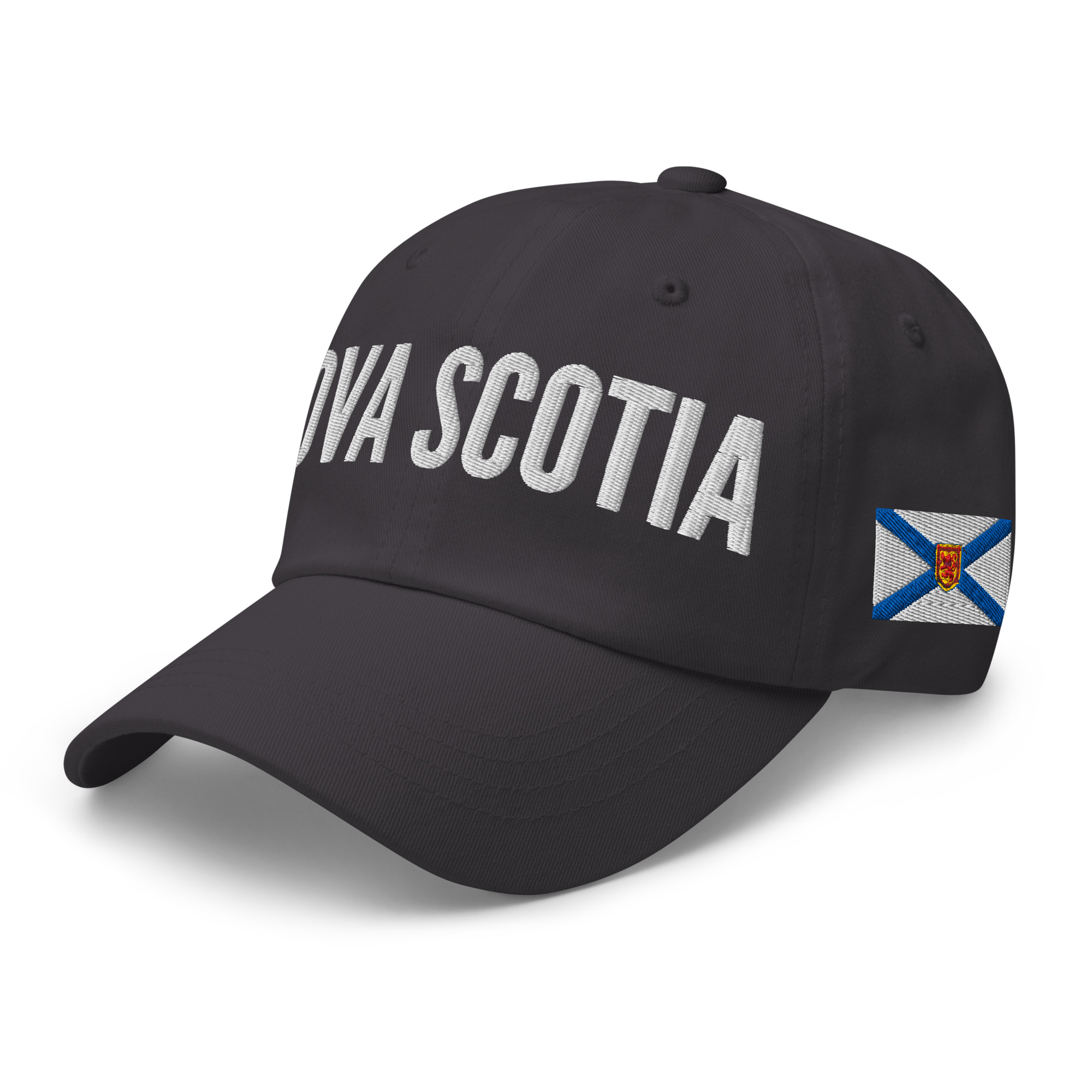 NOVA SCOTIA Embroidered Hat | Nova Scotia Flag & Canadian Flag - Image 8
