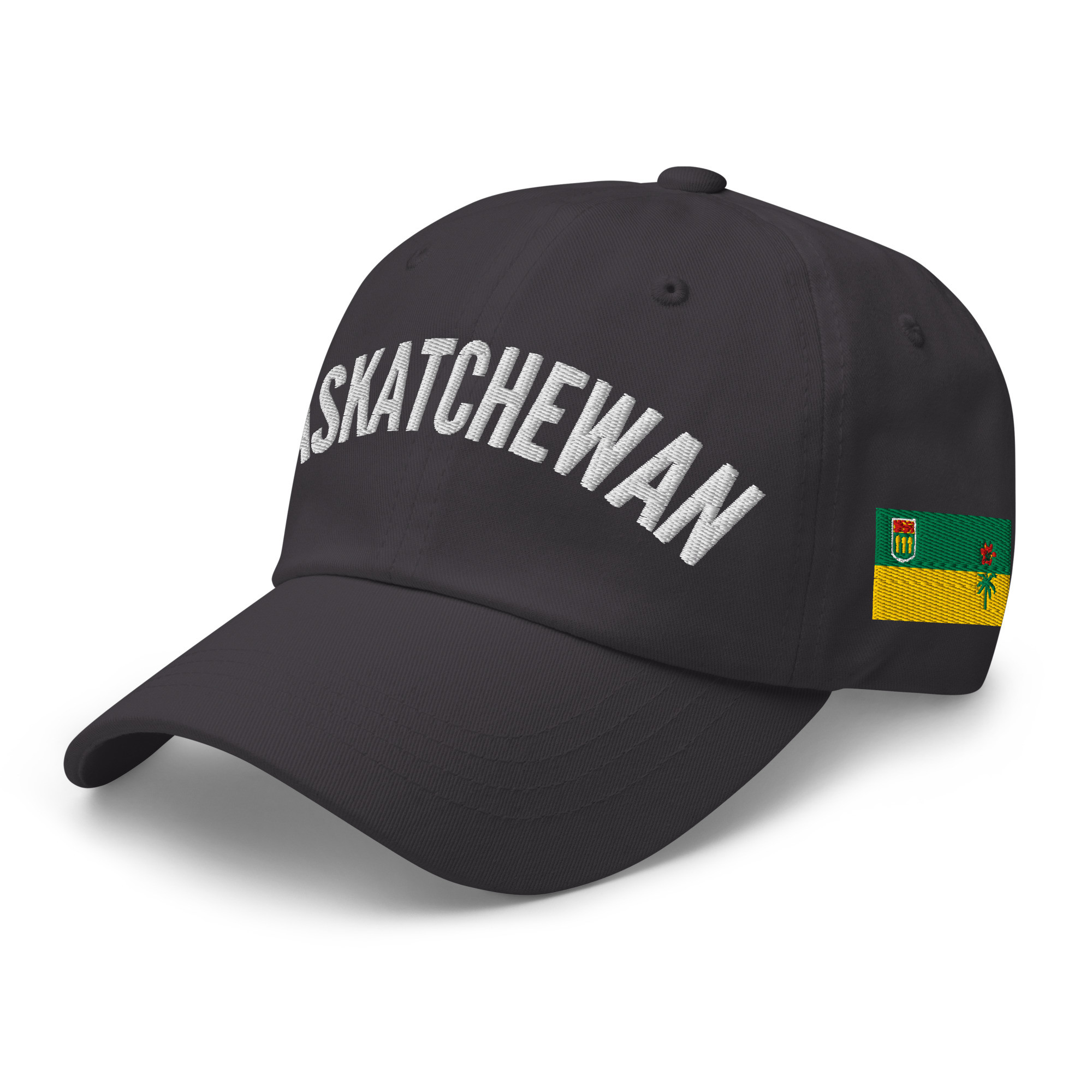 SASKATCHEWAN Embroidered Hat | Saskatchewan Flag & Canadian Flag - Image 8