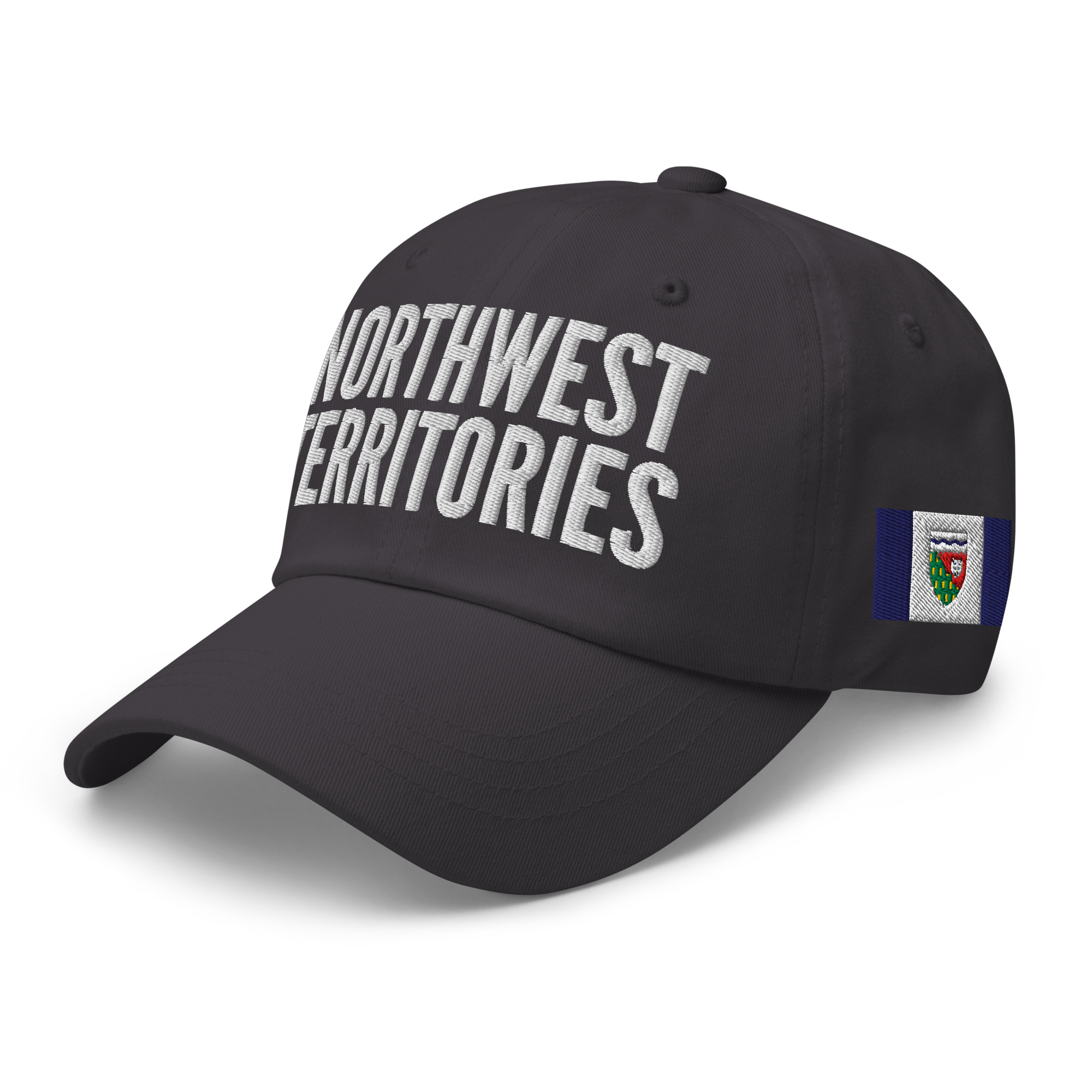 NORTHWEST TERRITORIES Embroidered Hat | Northwest Territories Flag & Canadian Flag - Image 8