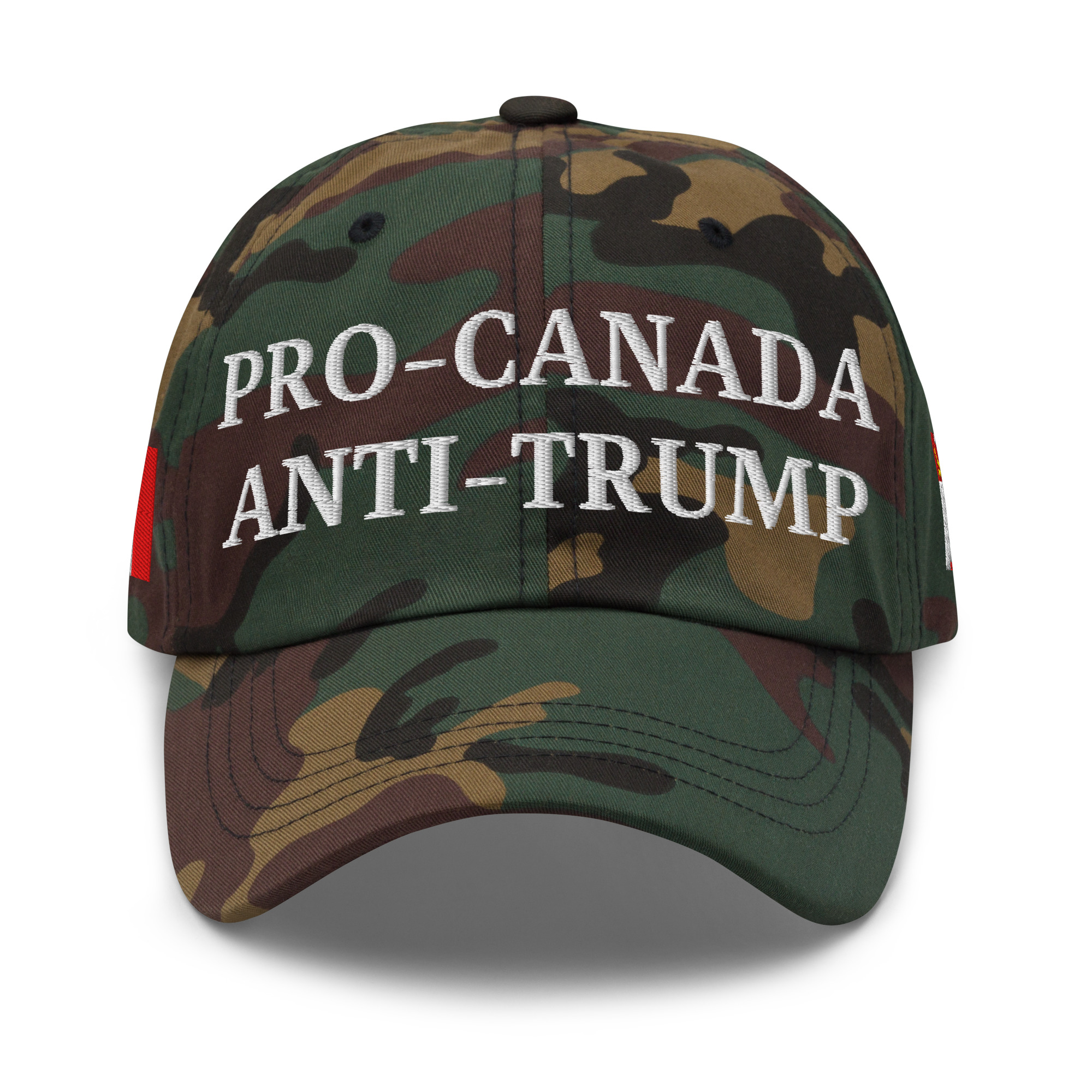 PRO-CANADA ANTI-TRUMP Hat | PRINCE EDWARD ISLAND & Canadian Flags - Image 8
