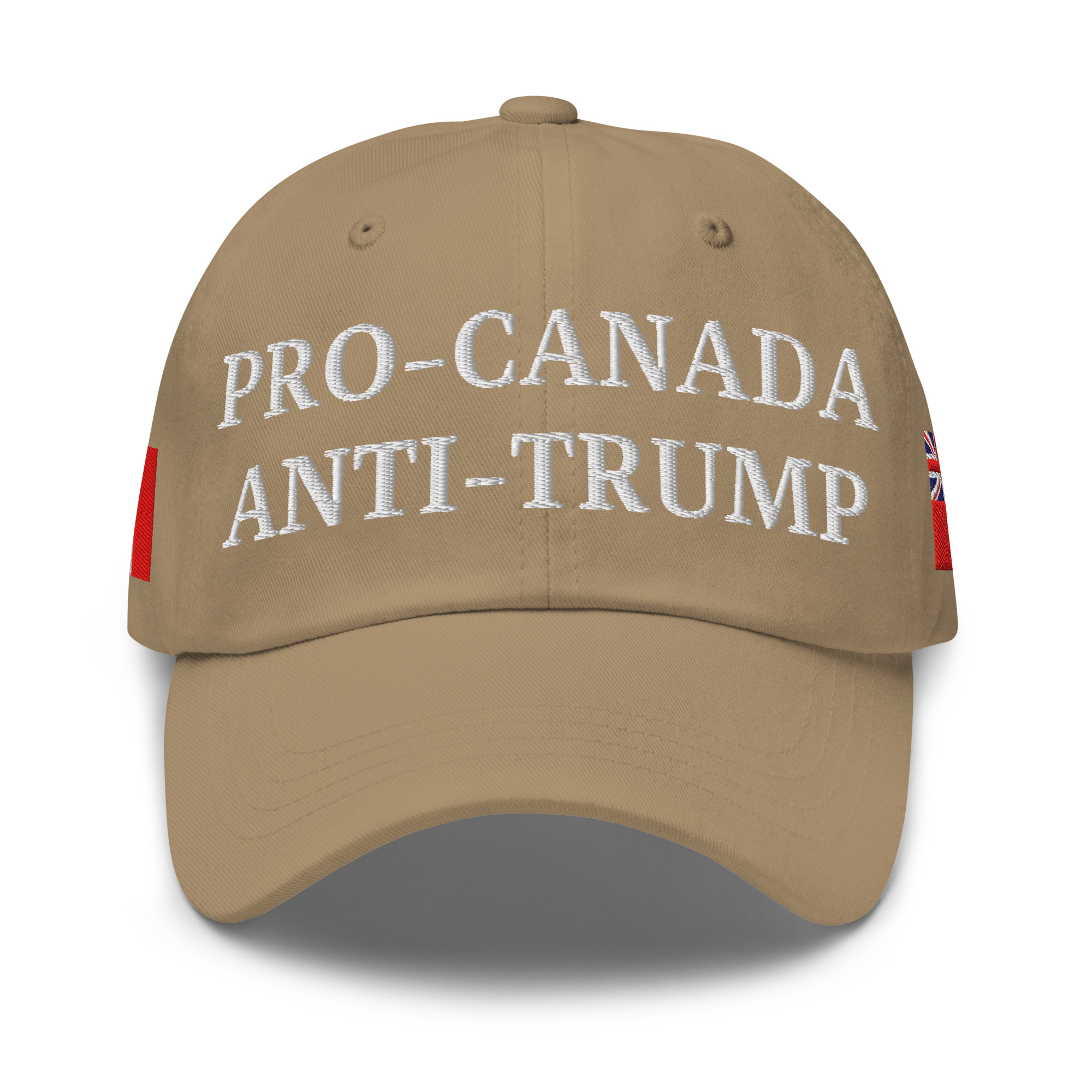 PRO-CANADA ANTI-TRUMP Hat | ONTARIO & Canadian Flags - Image 10