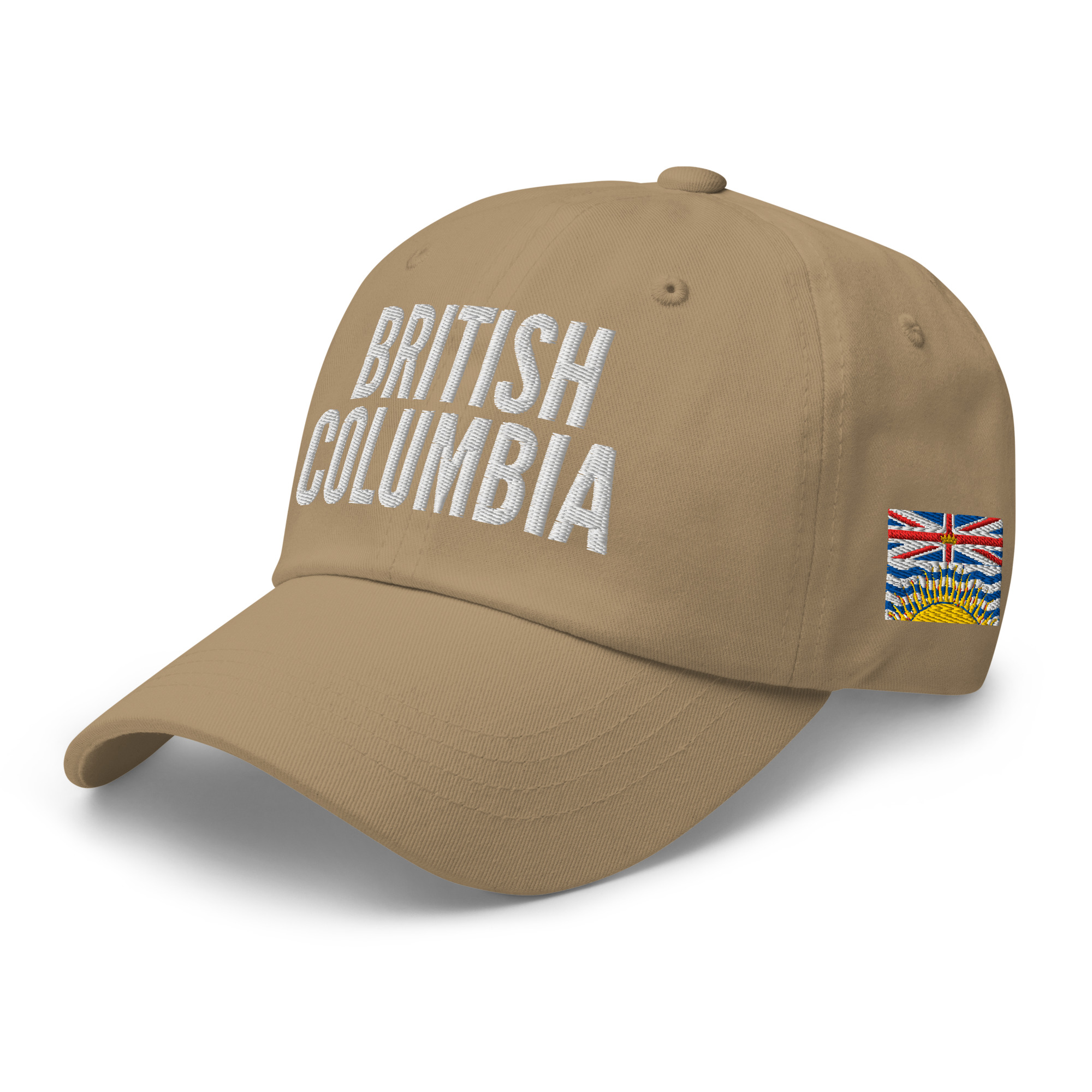 BRITISH COLUMBIA Embroidered Hat | British Columbia Flag & Canadian Flag - Image 10