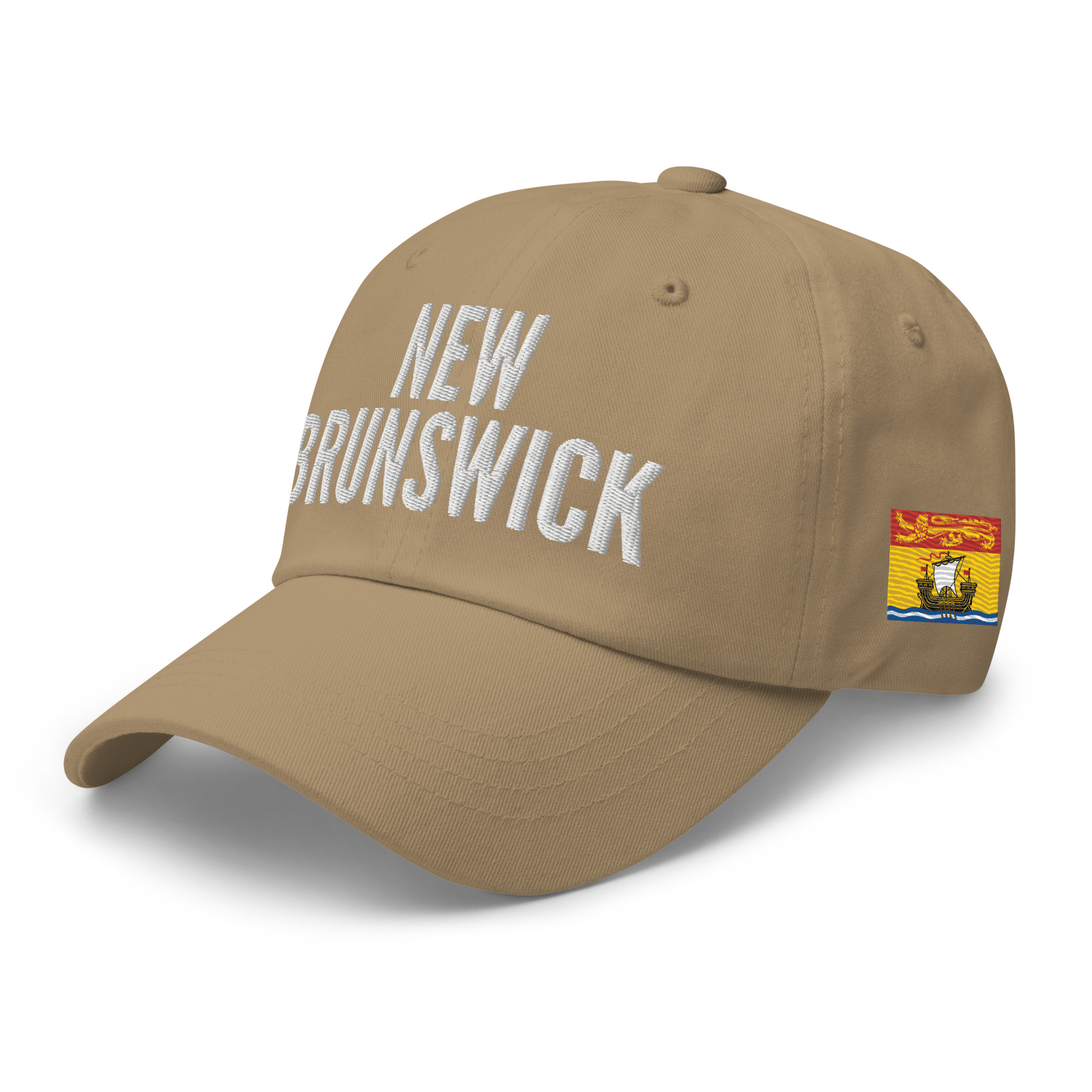 NEW BRUNSWICK Embroidered Hat | New Brunswick Flag & Canadian Flag - Image 9