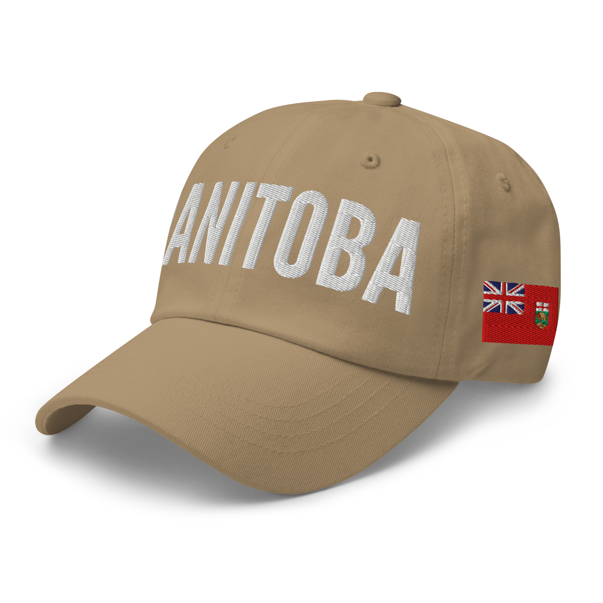 MANITOBA Embroidered Hat | Manitoba Flag & Canadian Flag - Image 10