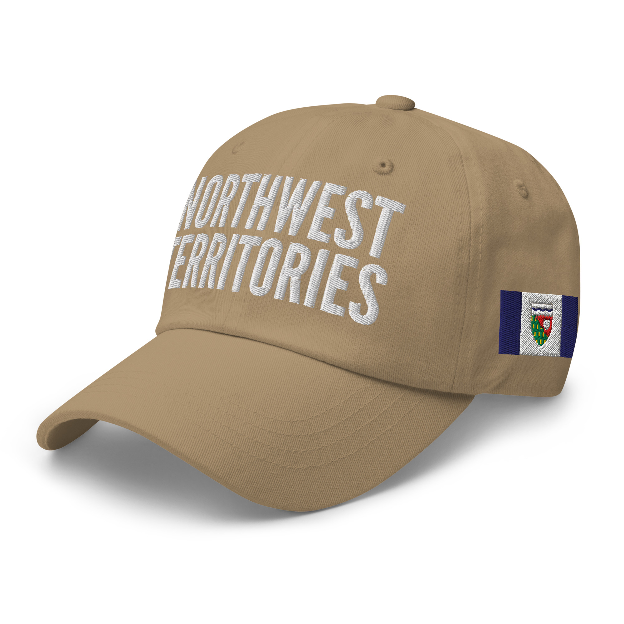 NORTHWEST TERRITORIES Embroidered Hat | Northwest Territories Flag & Canadian Flag - Image 10