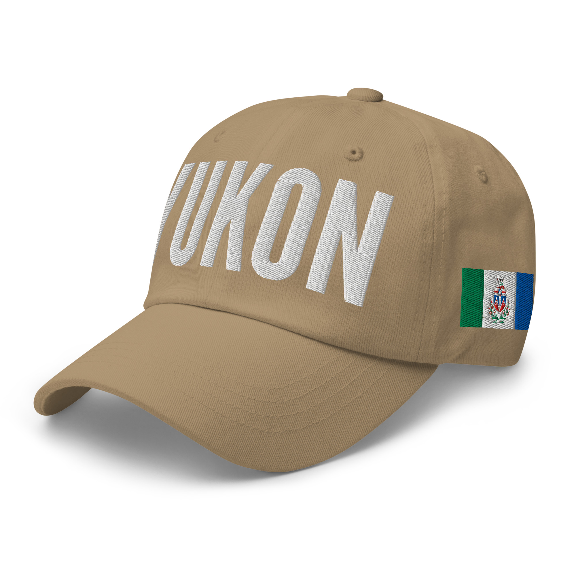 YUKON Embroidered Hat | Yukon Flag & Canadian Flag - Image 9