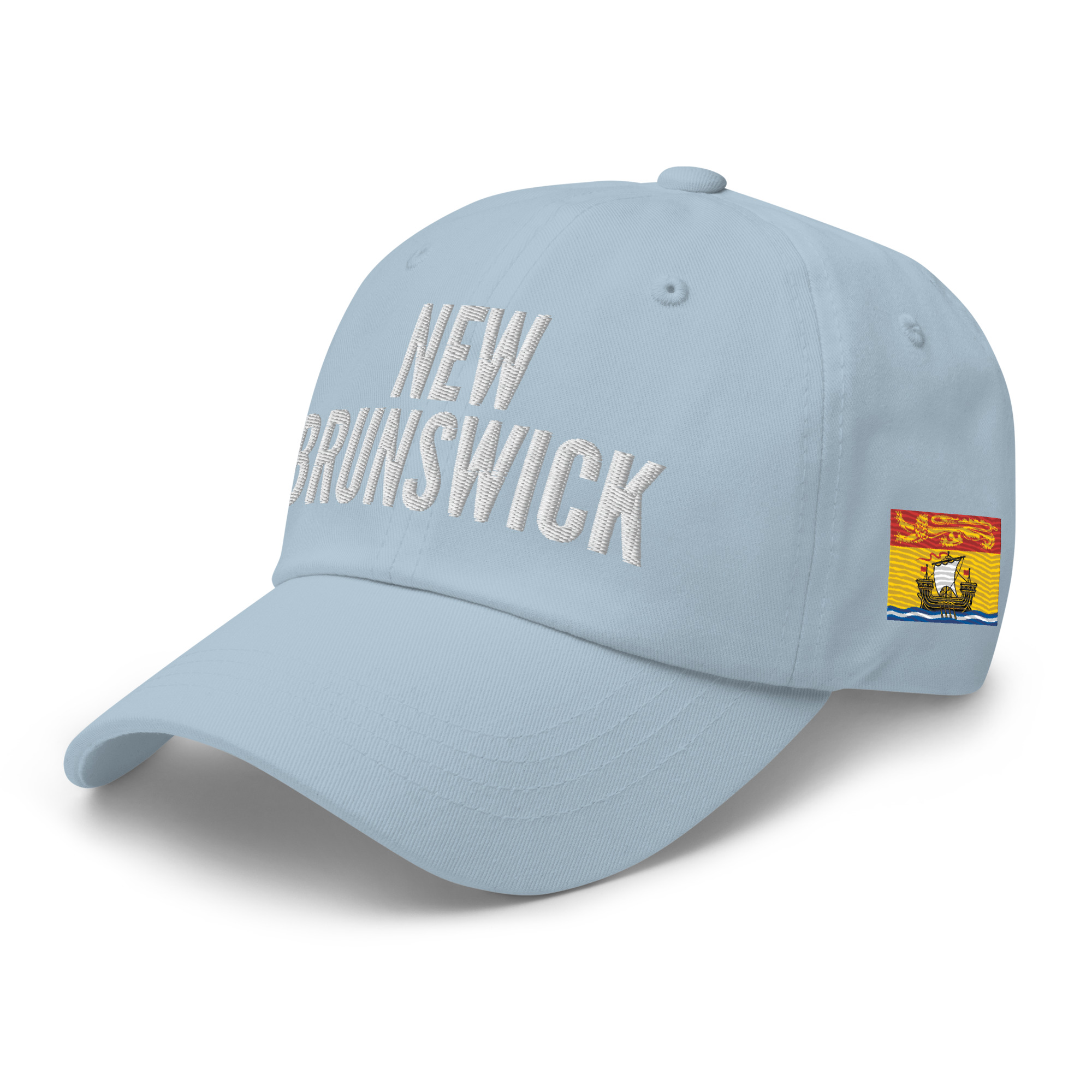 NEW BRUNSWICK Embroidered Hat | New Brunswick Flag & Canadian Flag - Image 12