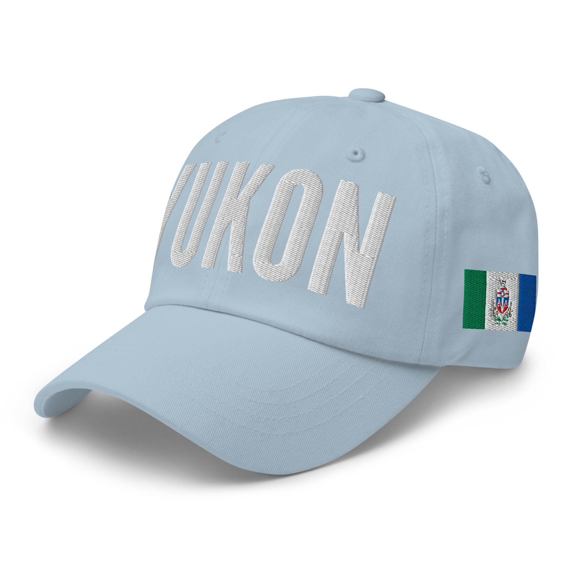 YUKON Embroidered Hat | Yukon Flag & Canadian Flag - Image 12