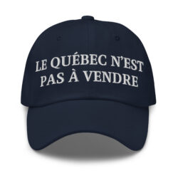 Le QuΓ©bec N'est Pas Γ Vendre Casquette
