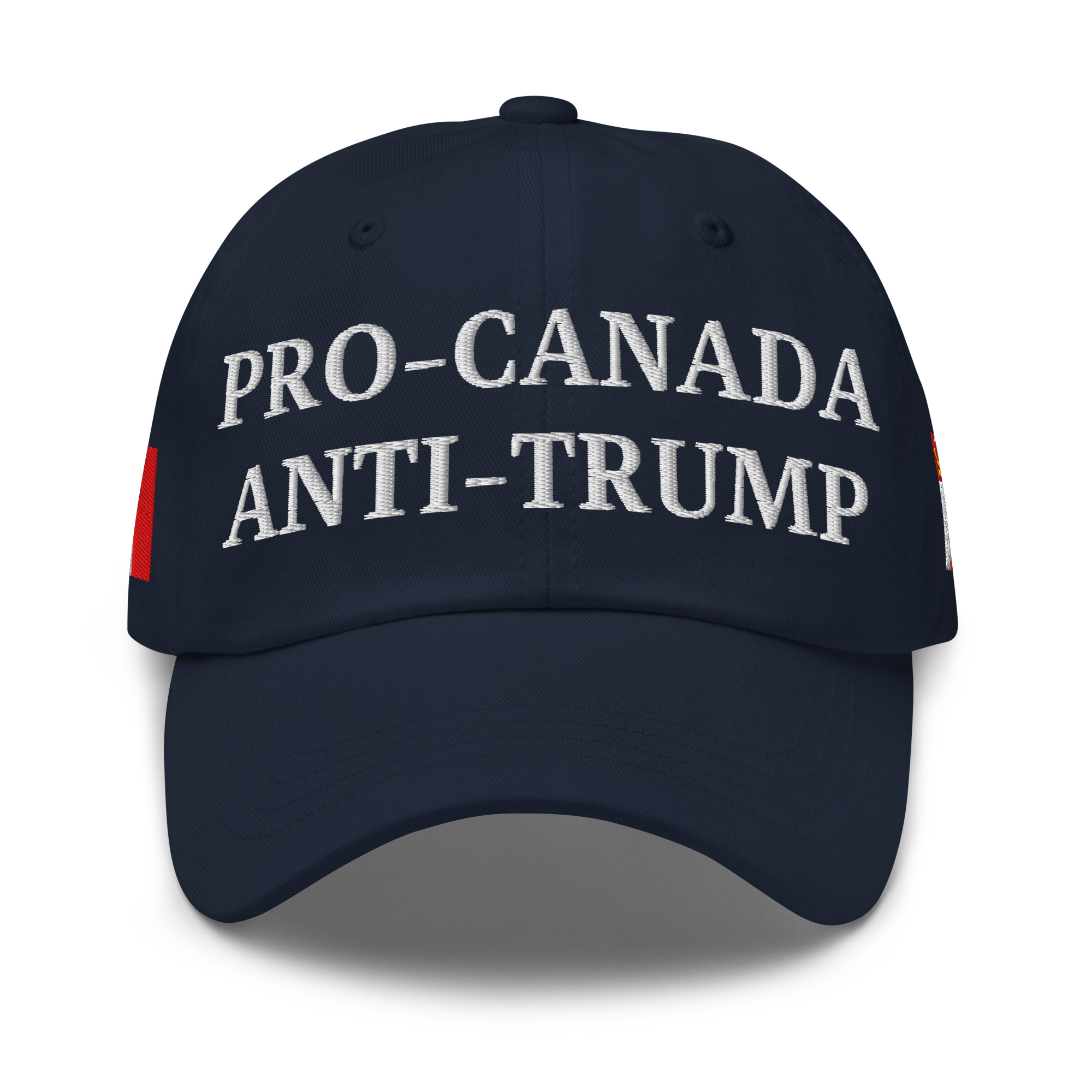 PRO-CANADA ANTI-TRUMP Hat | PRINCE EDWARD ISLAND & Canadian Flags - Image 4