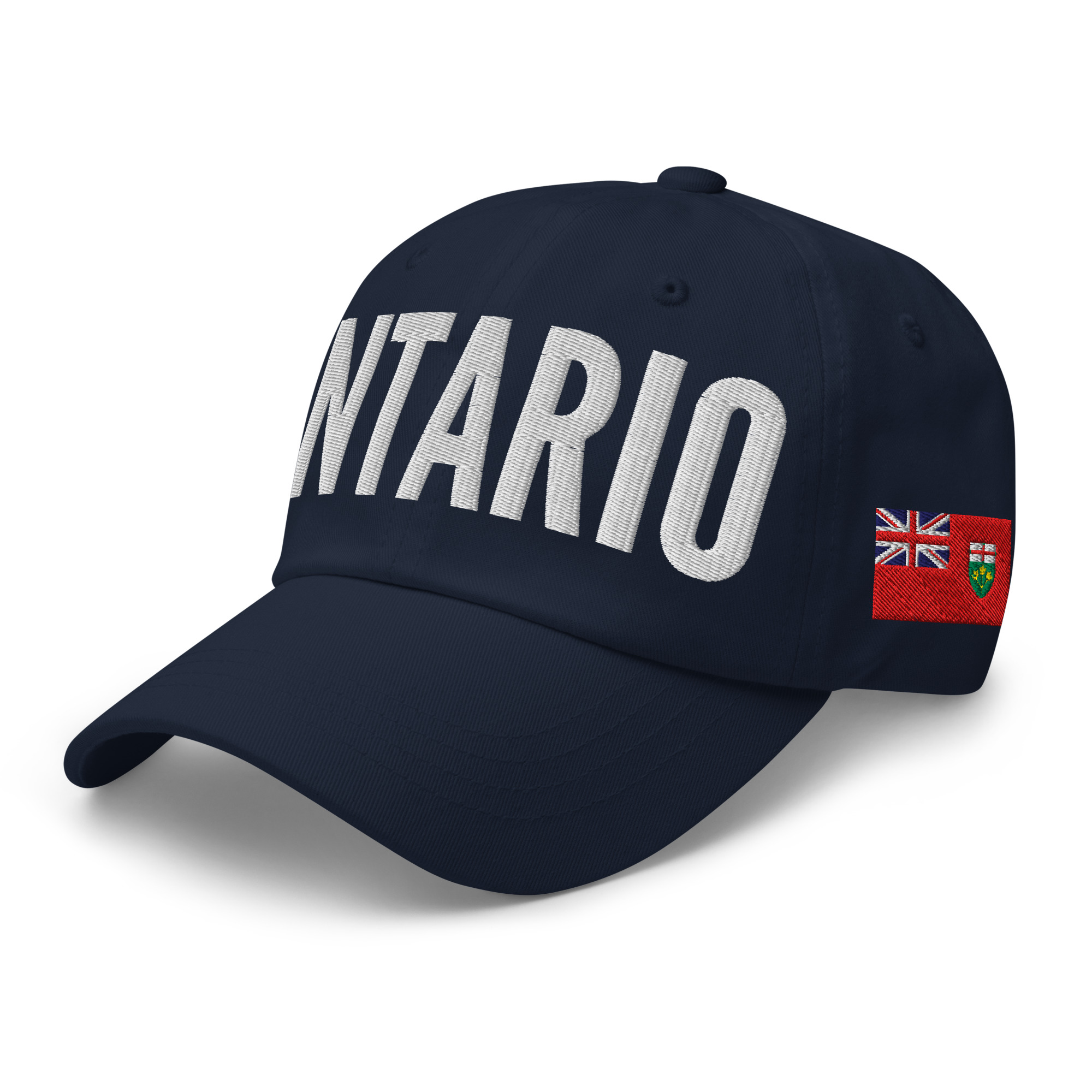 ONTARIO Embroidered Hat | Ontario Flag & Canadian Flag - Image 5