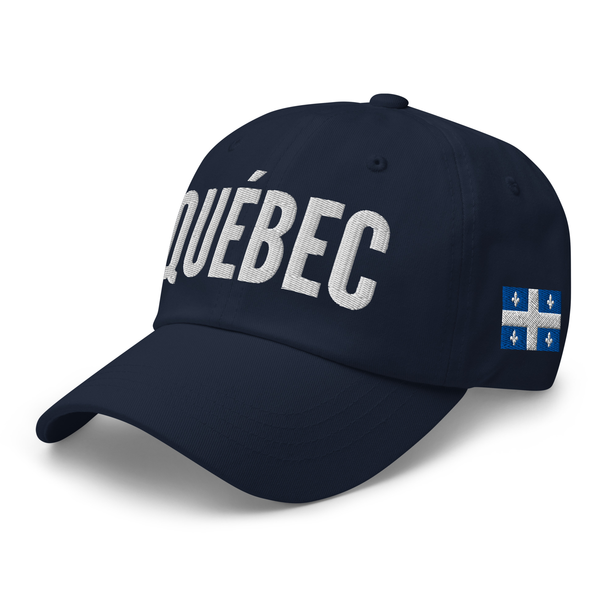 QUÉBEC Embroidered Hat | Québec Flag & Canadian Flag - Image 4