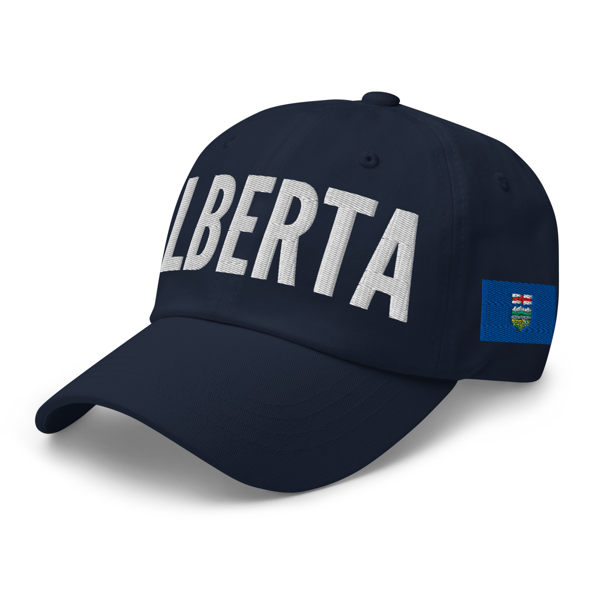 ALBERTA Embroidered Hat | Alberta Flag & Canadian Flag - Image 5