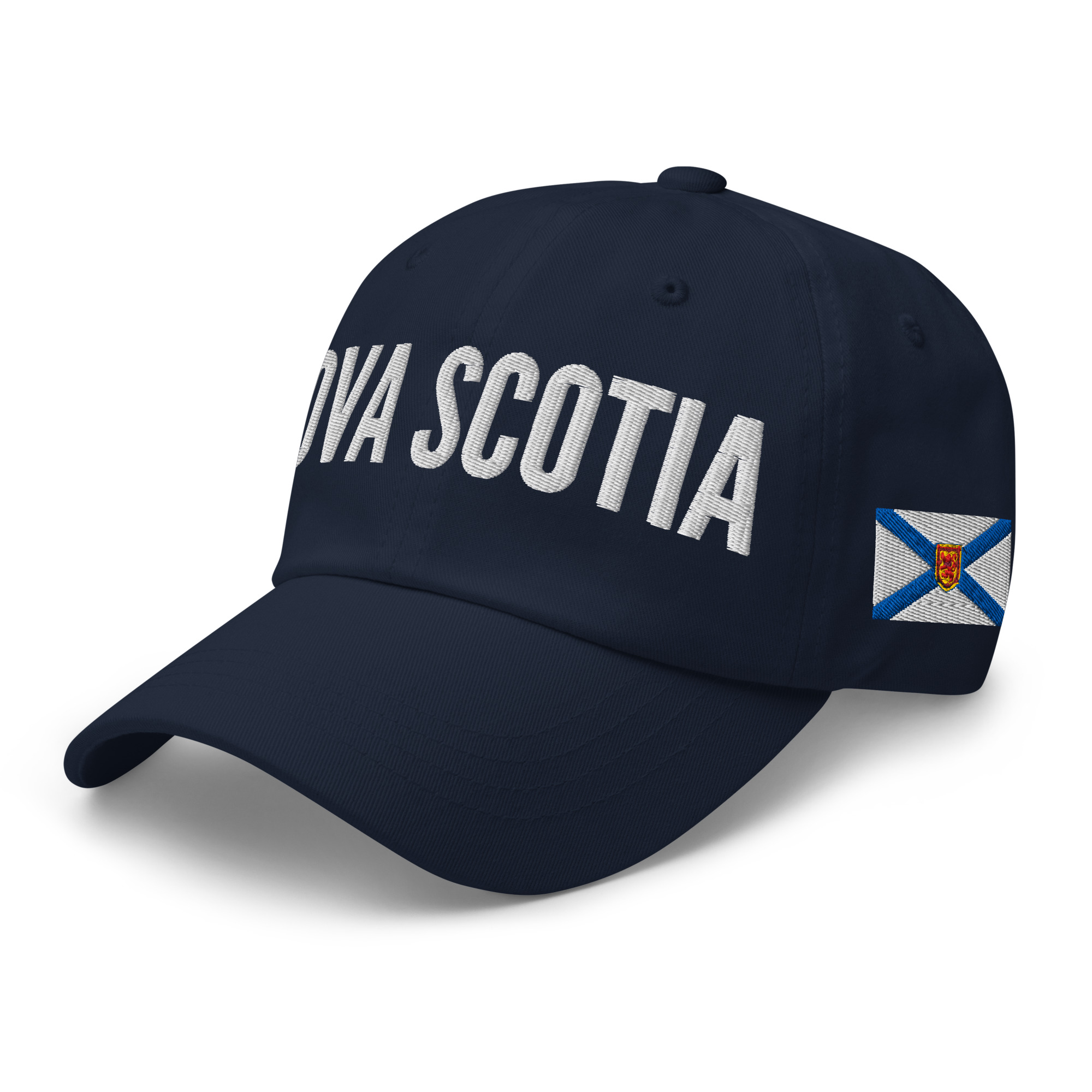 NOVA SCOTIA Embroidered Hat | Nova Scotia Flag & Canadian Flag - Image 5