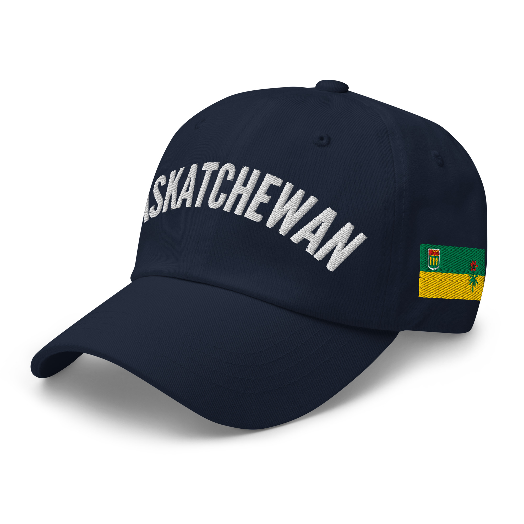 SASKATCHEWAN Embroidered Hat | Saskatchewan Flag & Canadian Flag - Image 5
