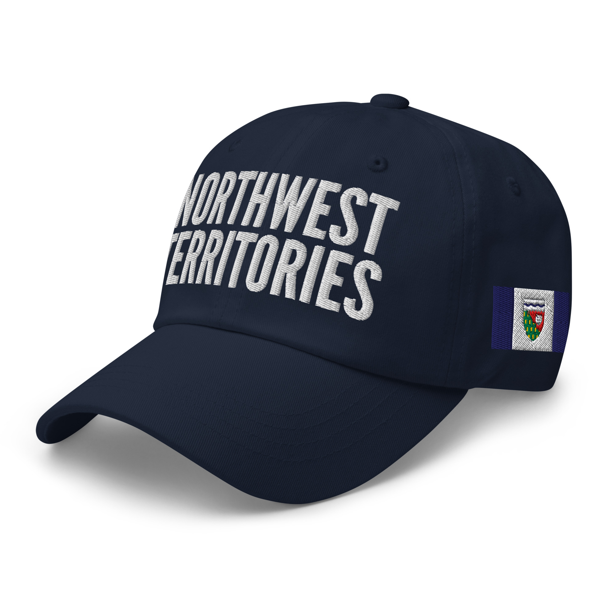 NORTHWEST TERRITORIES Embroidered Hat | Northwest Territories Flag & Canadian Flag - Image 5