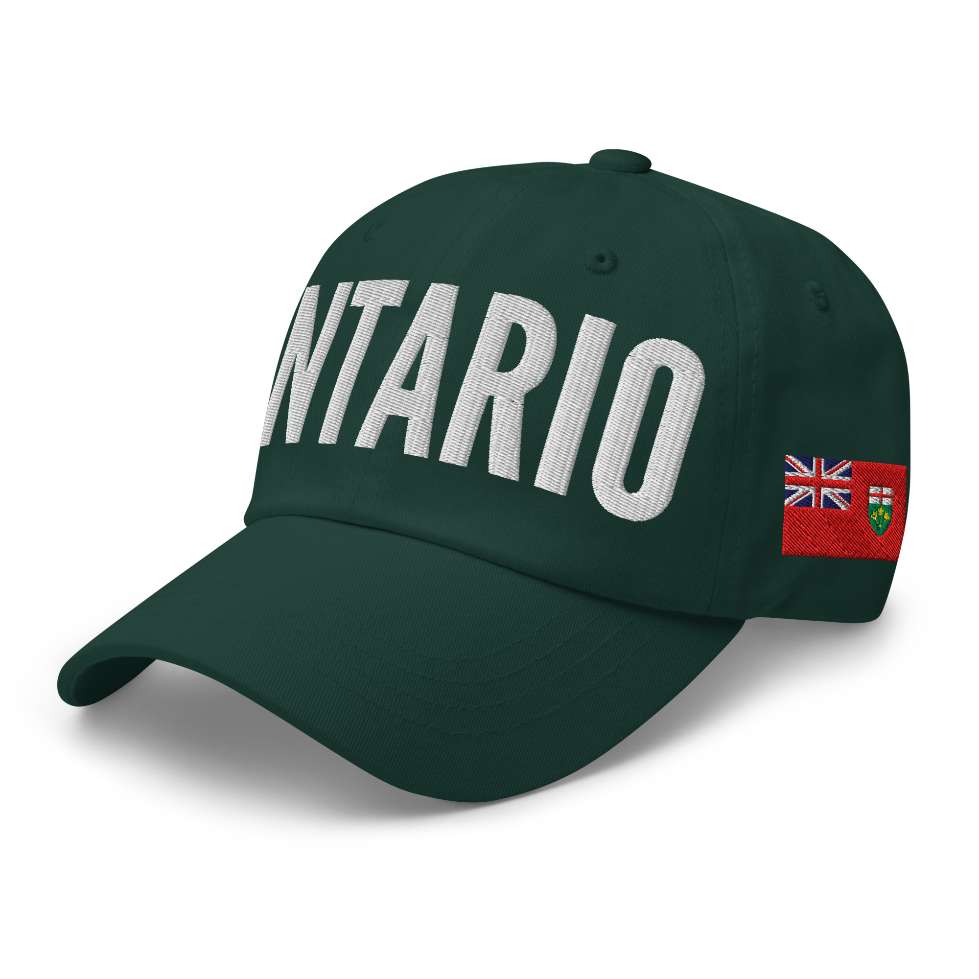 ONTARIO Embroidered Hat | Ontario Flag & Canadian Flag - Image 7