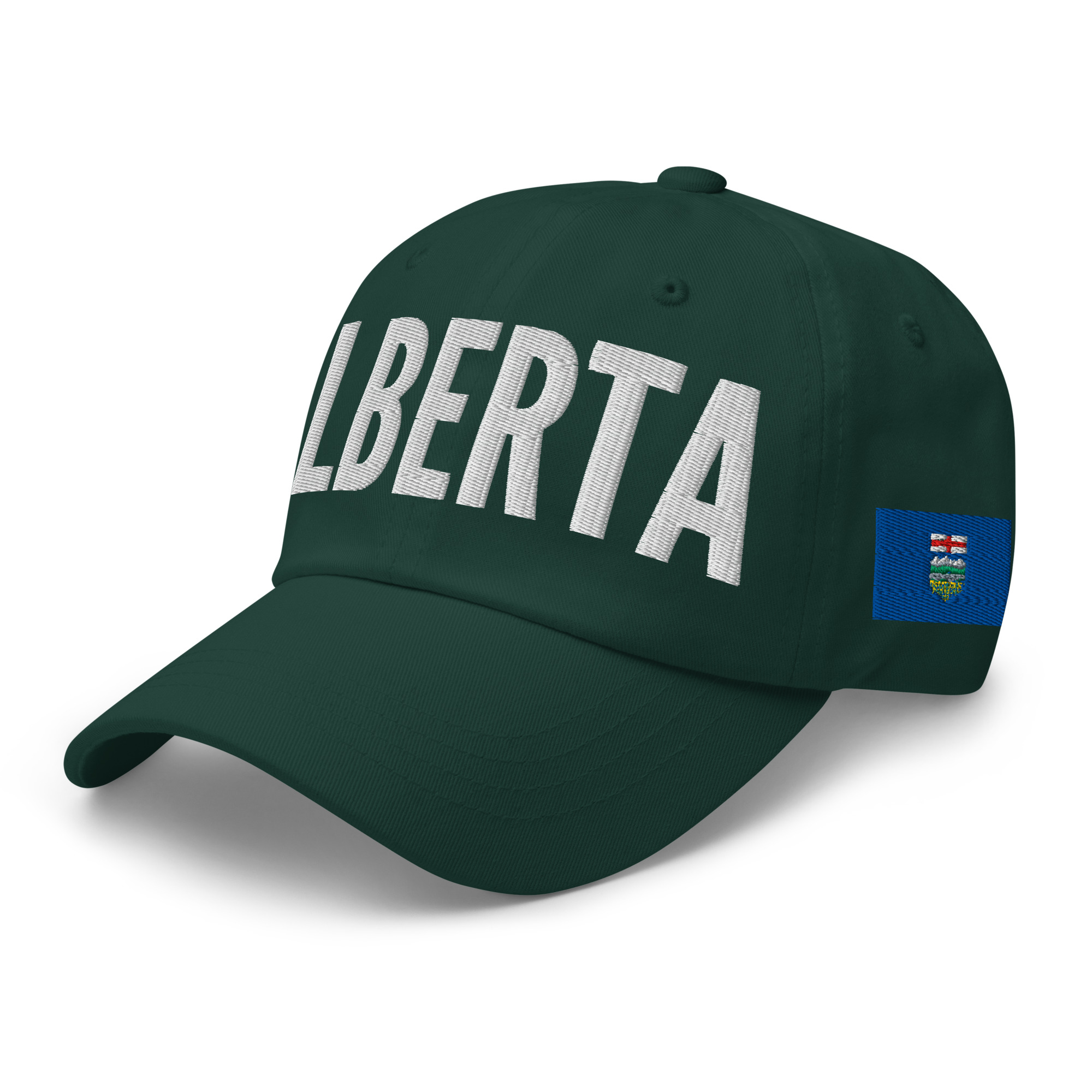 ALBERTA Embroidered Hat | Alberta Flag & Canadian Flag - Image 7
