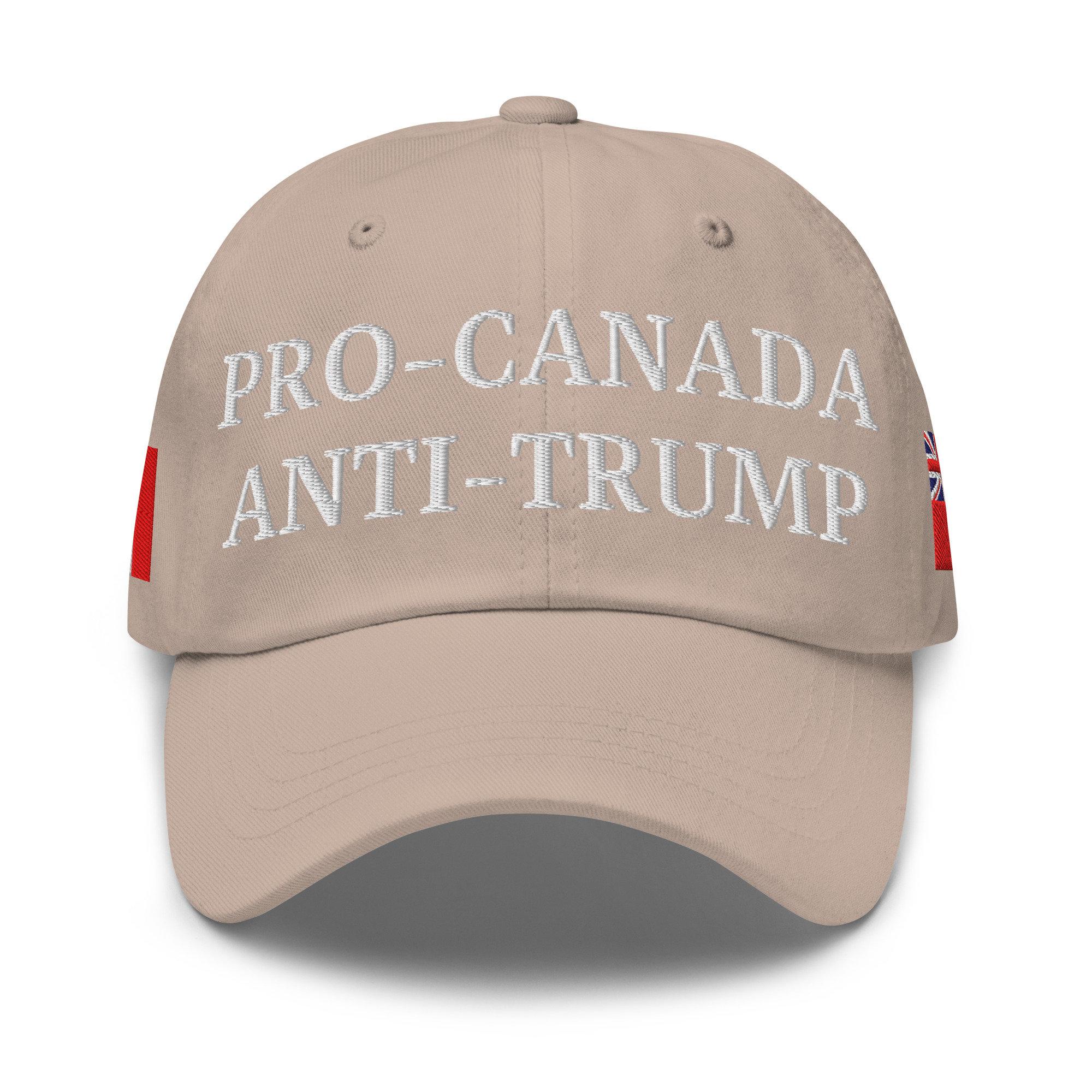 PRO-CANADA ANTI-TRUMP Hat | ONTARIO & Canadian Flags - Image 11