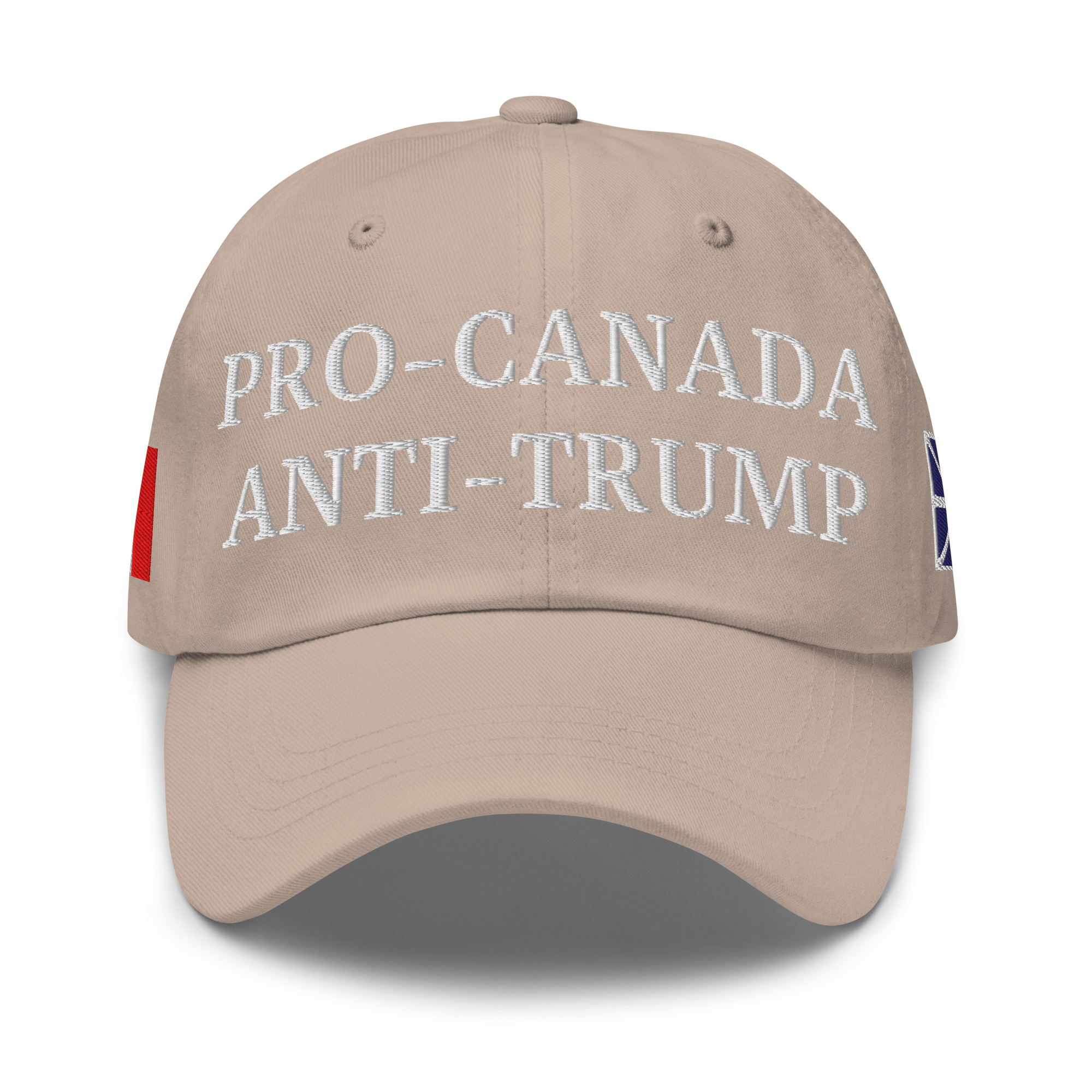 PRO-CANADA ANTI-TRUMP Hat | NEWFOUNDLAND & Canadian Flags - Image 11