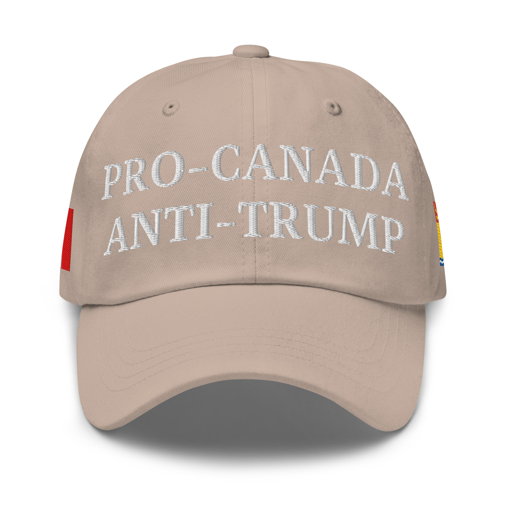 PRO-CANADA ANTI-TRUMP Hat | NEW BRUNSWICK & Canadian Flags - Image 11