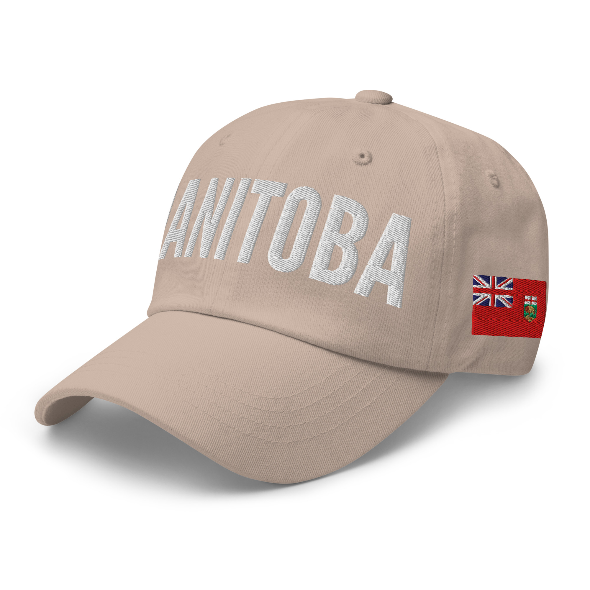 MANITOBA Embroidered Hat | Manitoba Flag & Canadian Flag - Image 11