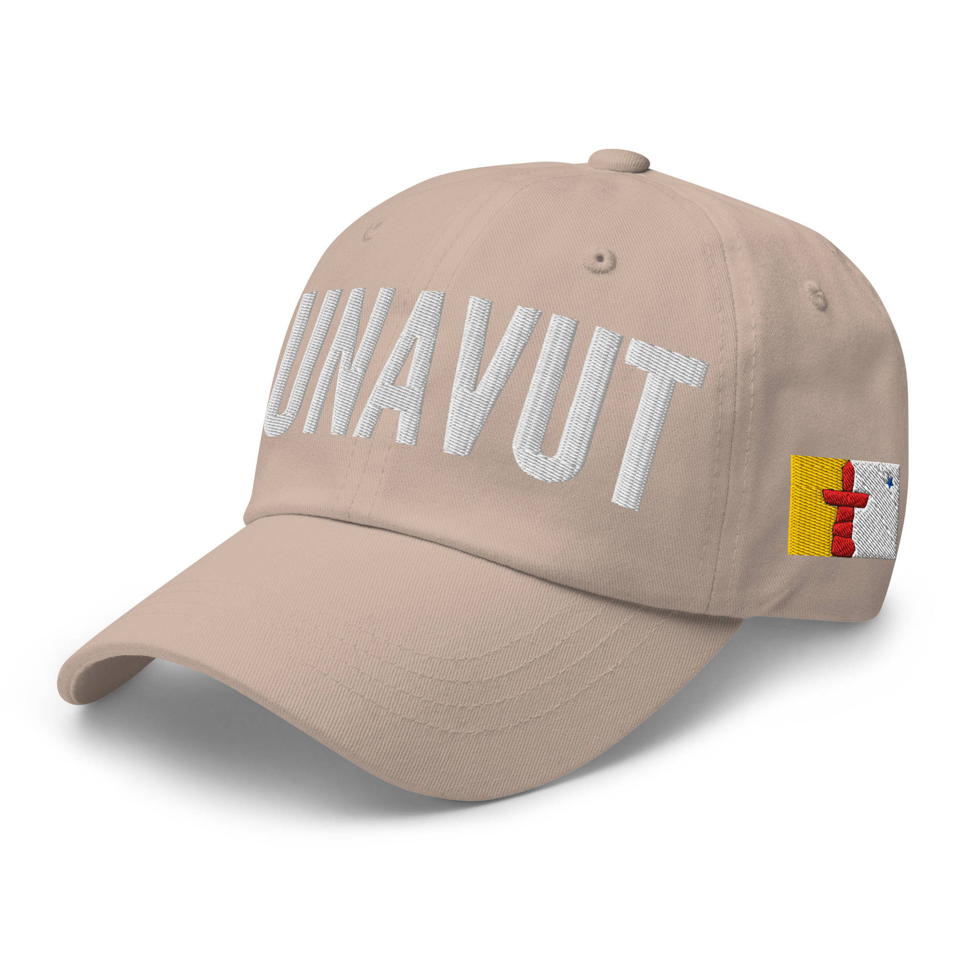 NUNAVUT Embroidered Hat | Nunavut Flag & Canadian Flag - Image 10