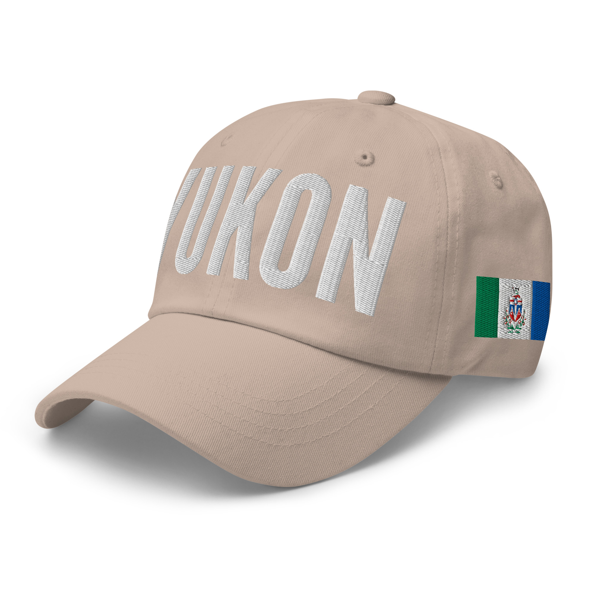 YUKON Embroidered Hat | Yukon Flag & Canadian Flag - Image 10