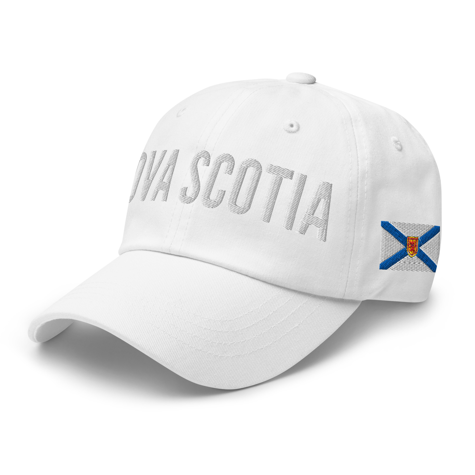 NOVA SCOTIA Embroidered Hat | Nova Scotia Flag & Canadian Flag - Image 14