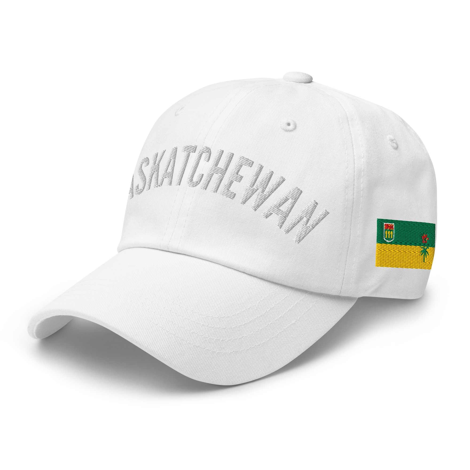SASKATCHEWAN Embroidered Hat | Saskatchewan Flag & Canadian Flag - Image 14