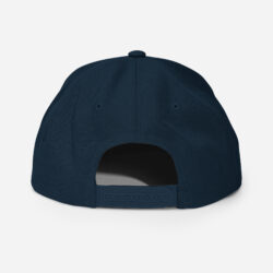 Alternative view of BOW TO A TYRANT DIE BY A TYRANT (in orange letters) Snapback Hat