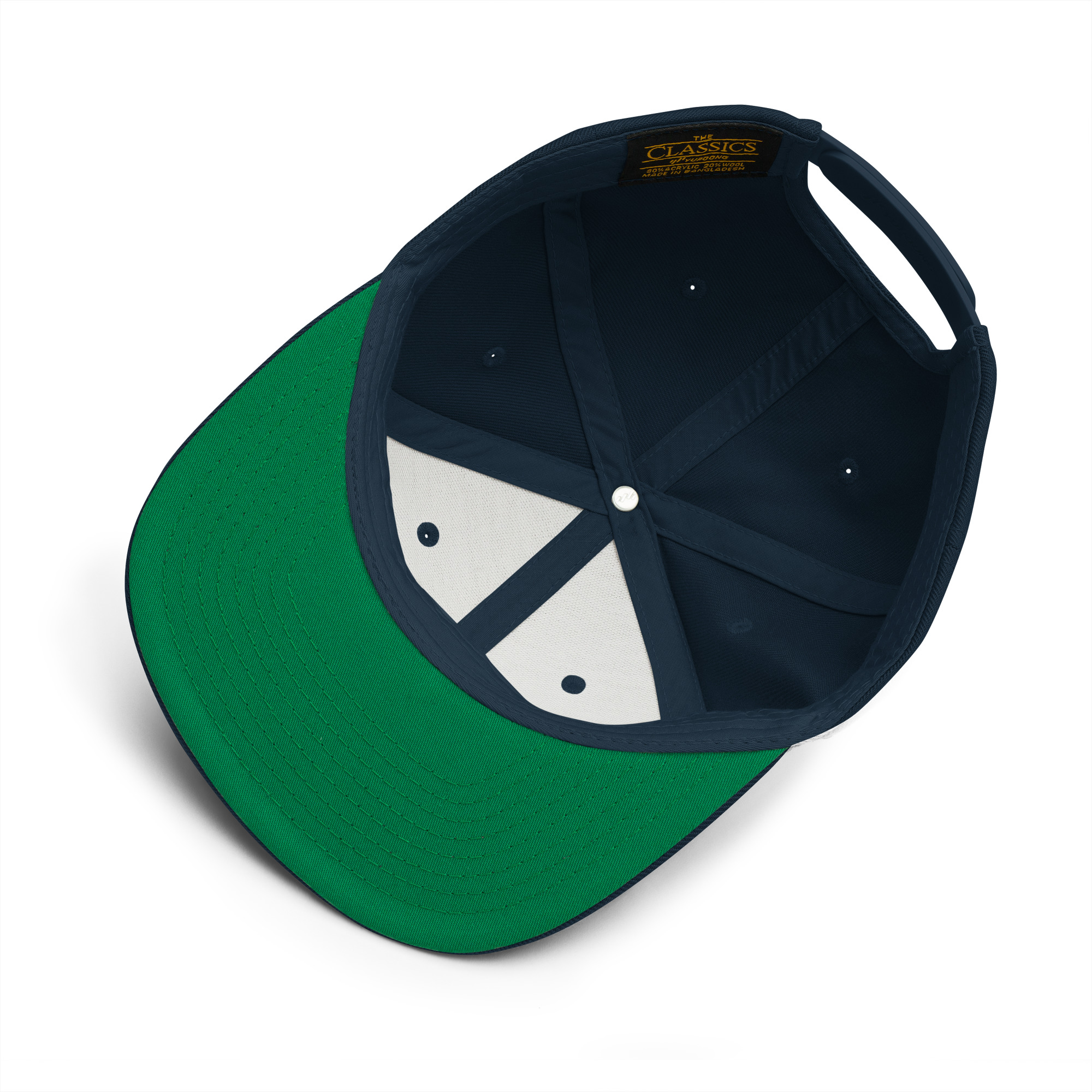 BOW TO A TYRANT DIE BY A TYRANT (in orange letters) Snapback Hat - Image 3