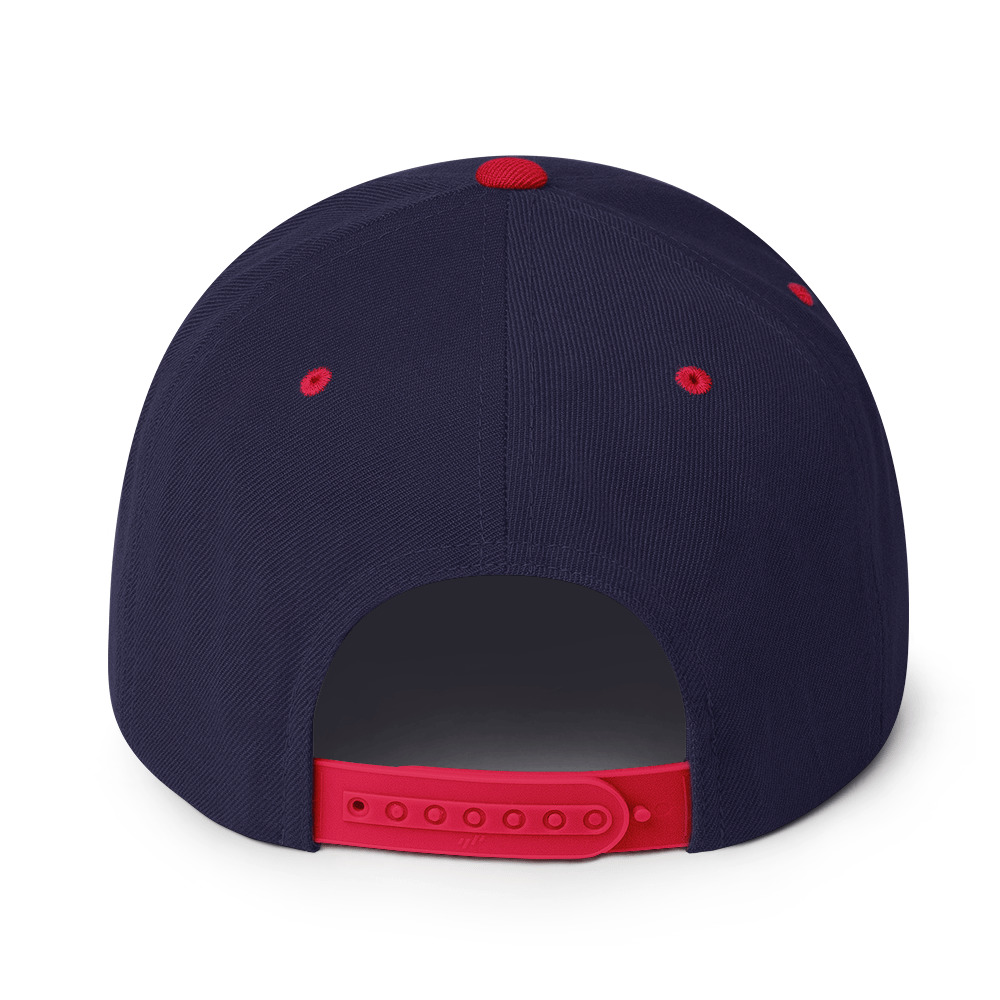 CANADA FIRST Canadian Flag Embroidered Adjustable Flat Bill Snapback Cap, Multiple Colors - Image 3