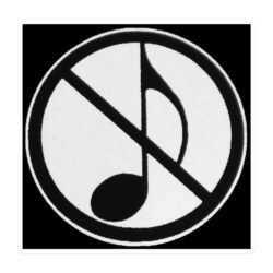 ANTI-MUSIC SYMBOL (variant 1) Magnet