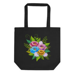Subtle Fuck Trump Flowers Eco Tote Bag