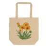 Subtle Fuck Trump Calendula Flowers Eco Tote Bag