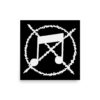 ANTI-MUSIC SYMBOL Poster
