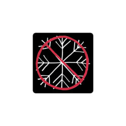 Alternative view of ANTI-SNOWFLAKES SYMBOL (VARIANT I) Bubble-Free Sticker