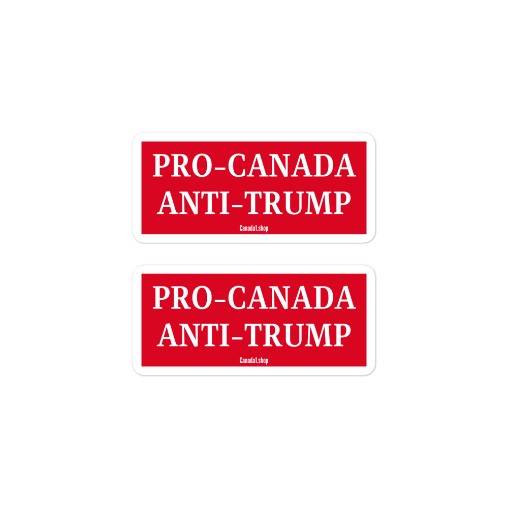 PRO-CANADA ANTI-TRUMP Stickers - Image 2