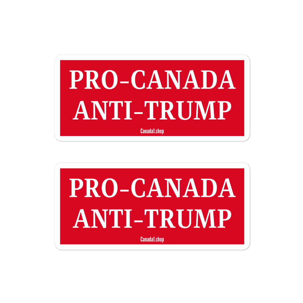 PRO-CANADA ANTI-TRUMP Stickers - Image 3