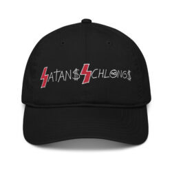 SATANS SCHLONGS Logo 100% ORGANIC Embroidered Hat