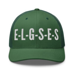 E-L-G-S-E-S Trucker Cap