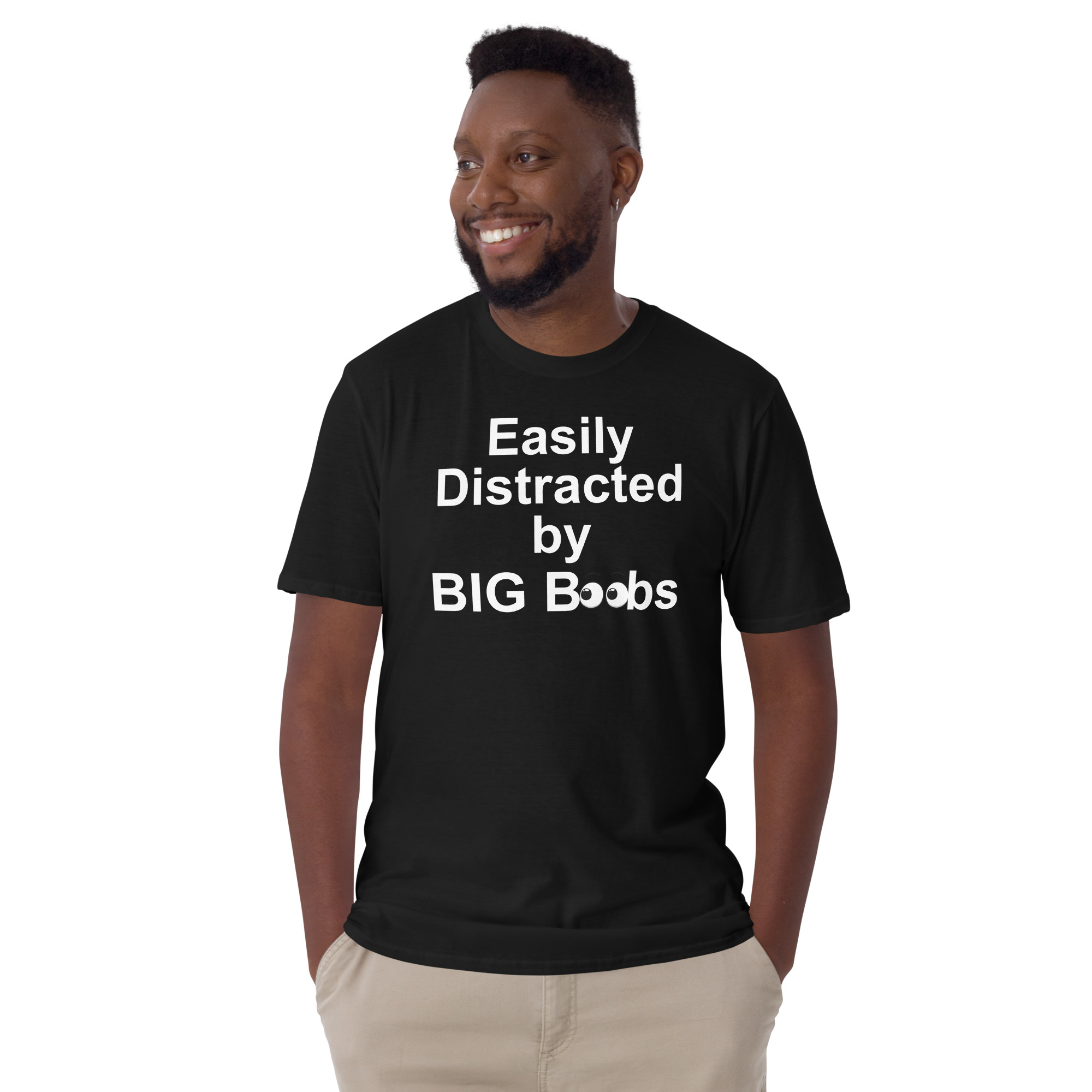 Easily Distracted by BIG BOObs T-Shirt - Image 3